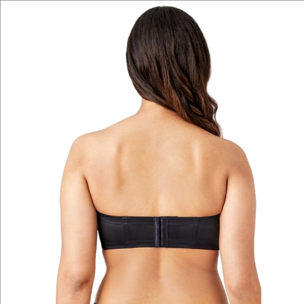 WACOAL "RED CARPET" STRAPLESS UNDERWIRE CONVERTIBLE BLACK BRA 38D ◀NWOT▶ - Picture 5 of 12